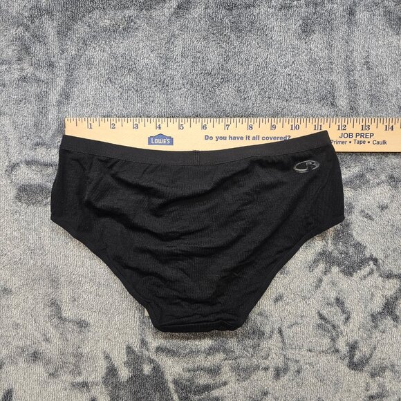 Icebreaker Siren Hipkini Panties womens XS Merino wool black sweat wicking Hike - Picture 12 of 15